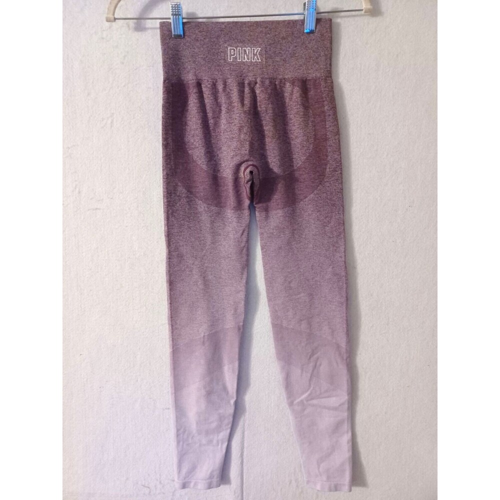 Victoria Secret PINK Seamless Leggings Women Sz XS Yoga Pants gym
